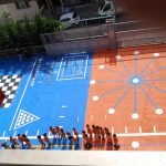 Okul Oyun Alanı ve Parkurları Çizgi Uygulamaları