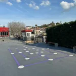 Okul oyun alanları boyama