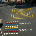 Okul oyun alanları boyama