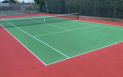 Tenis Kortu Boyama ve Akrilik Zemin Kaplama