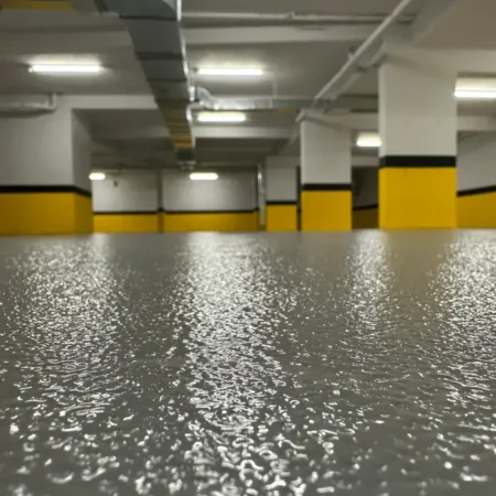 Portakal Desenli Epoksi Zemin Kaplama Sistemleri