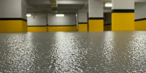 Portakal Desenli Epoksi Zemin Kaplama Sistemleri